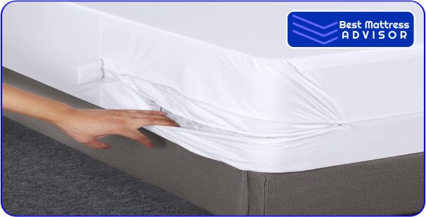 saferest premium full bed bug proof mattress cover