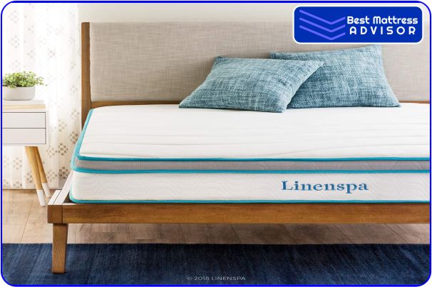 Linenspa 8" Memory Foam Hybrid Mattress