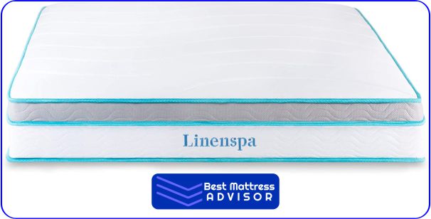 Best Runner-Up LINENSPA 8-Inch