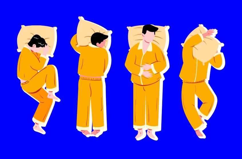 Sleeping Positions for choosing a Mattress