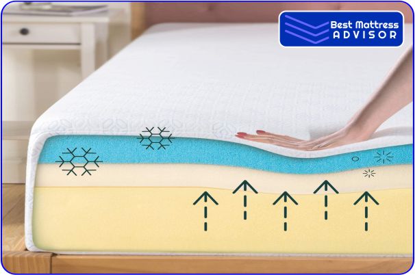 Zinus Delux Memory Foam Mattress