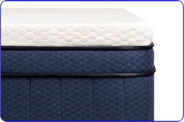 Brooklyn Bedding Cooling Talay Latex Topper