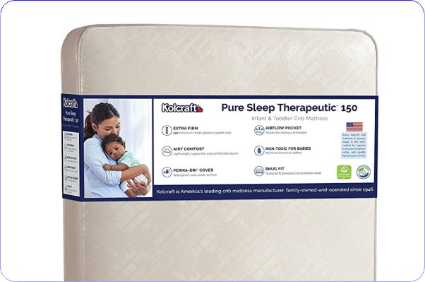 Kolcraft Pure Sleep Therapeutic Mattress