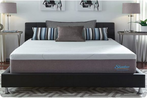 slumber solutions memory foam mattress 14 inch