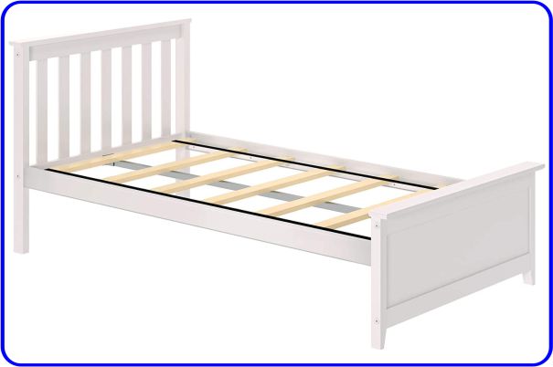 Solid Wood Twin-Size Bed
