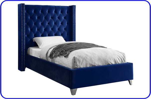 Meridian Furniture Bed Frame for Memory Foam