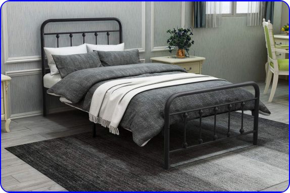 DUMEE Metal Twin Bed Frame