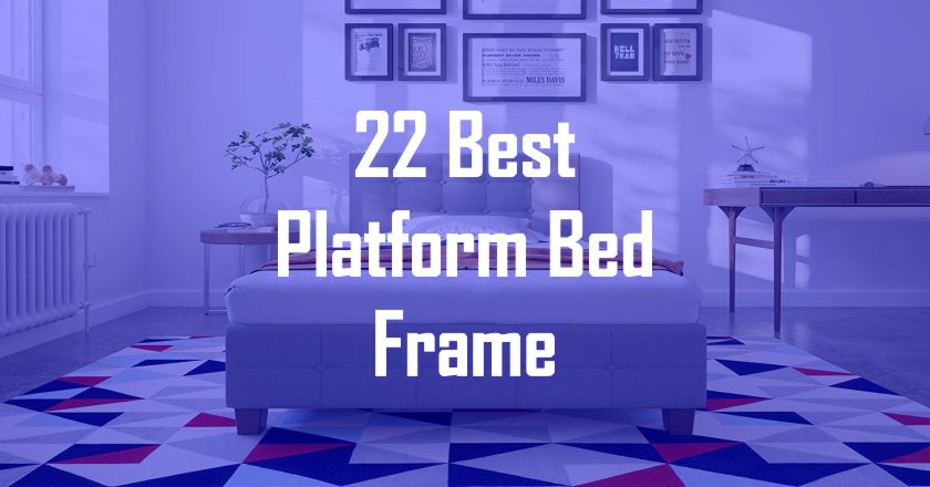 Platform Bed Frame Of 2022 Review, Purple Platform Base Headboard Brackets