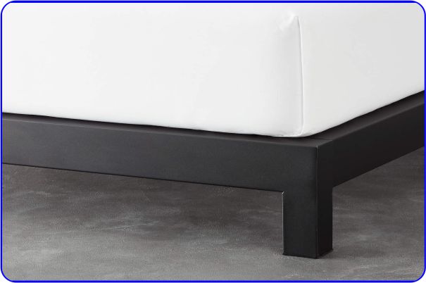 CB2 Metal Platform Bed Frame