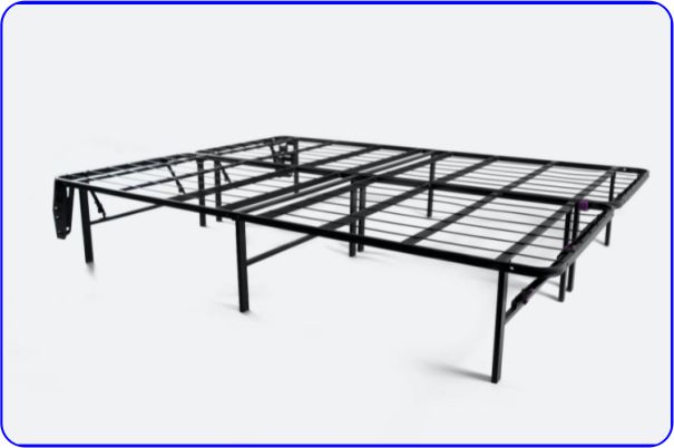 Purple Platform Bed Frame