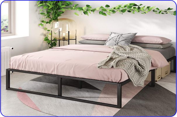 Zinus Lorelai Metal Platform Bed Frame