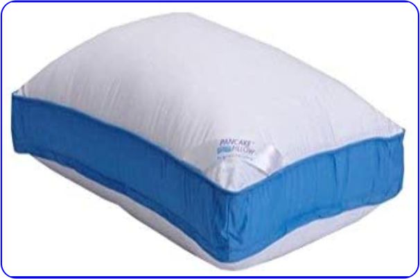 Pancake Pillow for Combination Sleepers