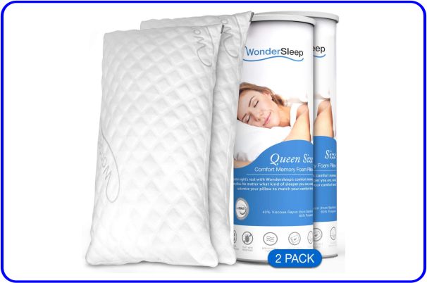 WonderSleep Premium Pillow for Combination Sleepers