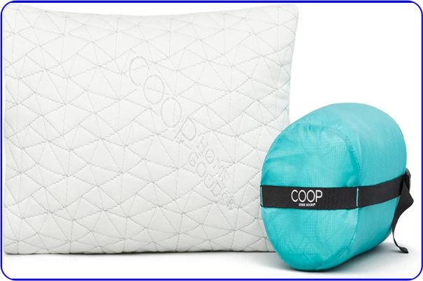 Best Overall- Coop Travel and Camping Pillow