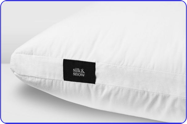 Silk and Snow Pillows for Stomach Sleepers