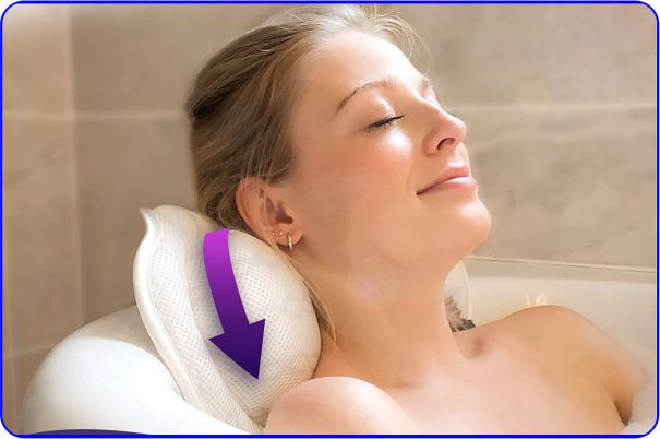 Ergonomic Bath Pillows