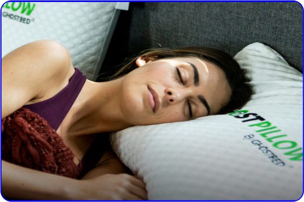 Aerated Gel Memory Foam Pillow for Shoulder Pain