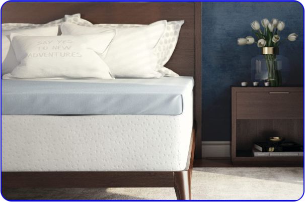 Cloud Gel Memory Foam Mattress Topper