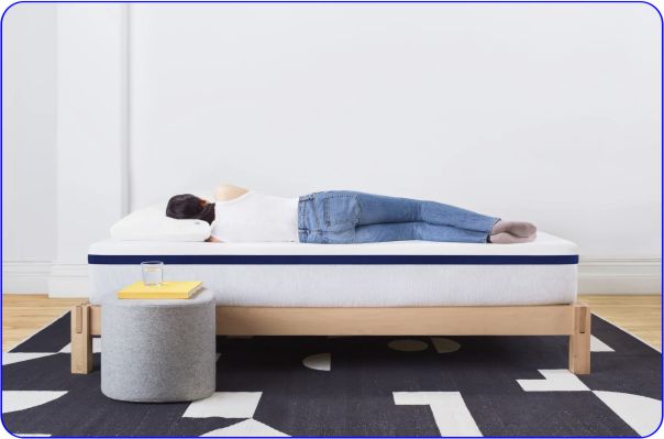 Stress Relieving Hybrid Guest Bed by Helix
