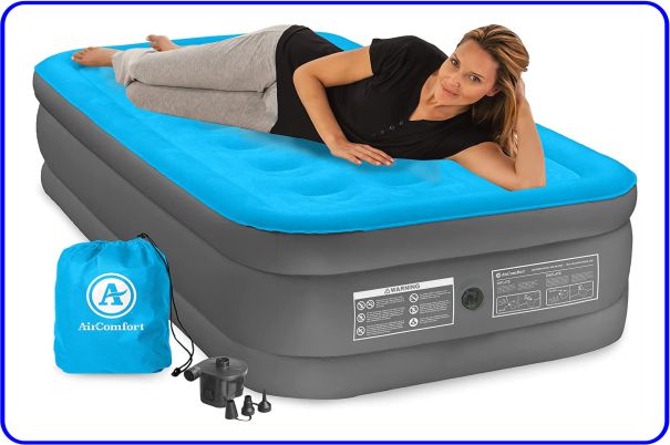 Ultrasoft and Waterproof Camp Bed for Couples