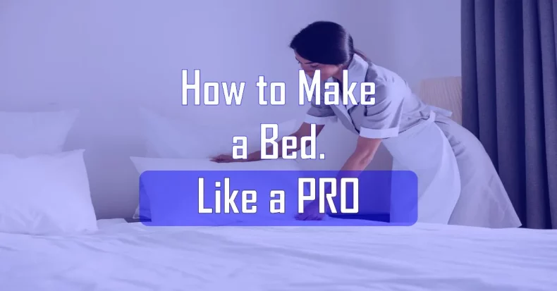 how to make a bed like a pro