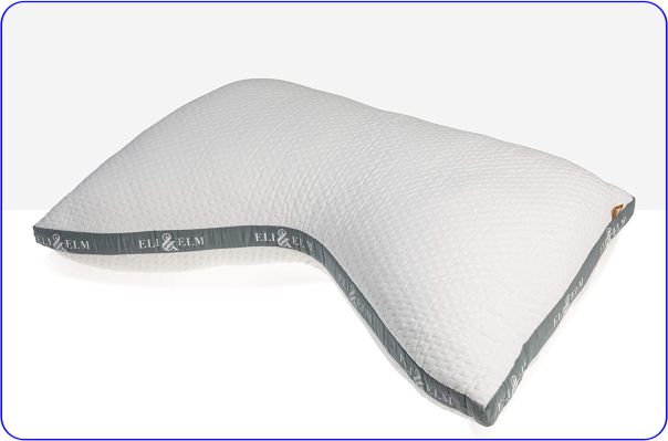 Oblong Shaped Cotton Pillow for Back Pain