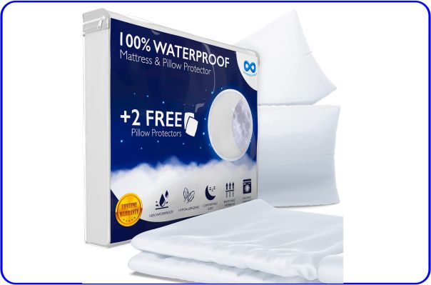 Waterproof and Hypoallergenic Bed Protector