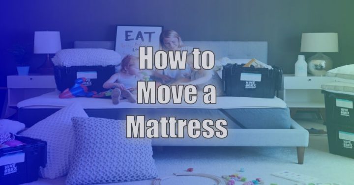 how to move a mattress