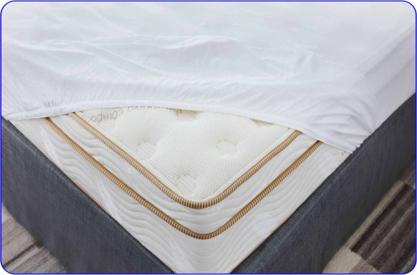 Saatva Waterproof Mattress Protector for Bedwetting