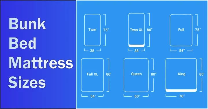 Bunk Bed Mattress Sizes