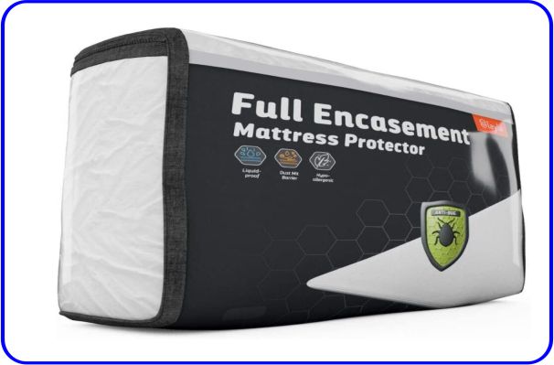 Layla Full Zippered Mattress Encasement fully waterproof