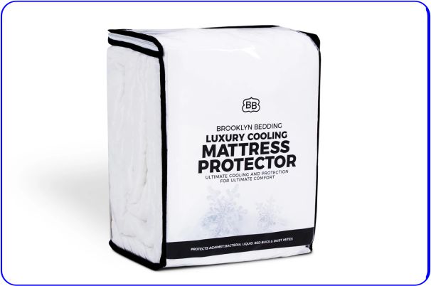 Best Cooling- Brooklyn Bedding Luxury Mattress Protector