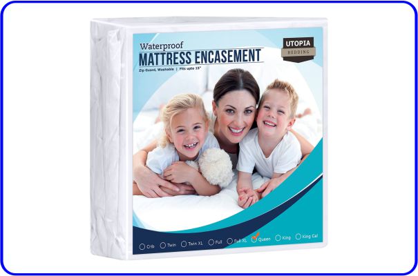 Utopia Zippered Mattress Encasement