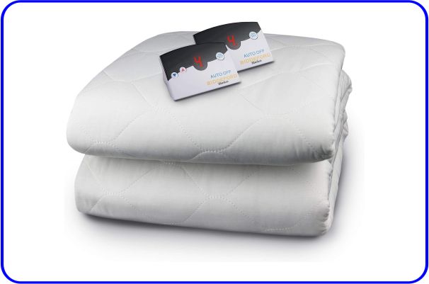 Biddeford Blankets Quilted Electric Mattress Pad