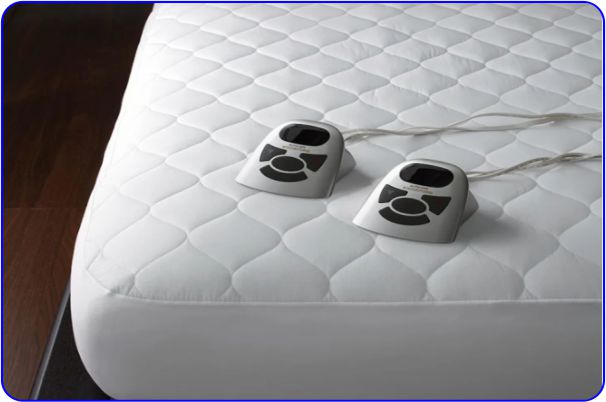 The Company Store Quilted Heated Mattress Pad