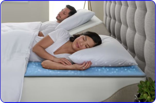 Best Value- SLEEP ZONE Cooling Quilted Mattress Pad