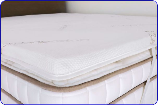 Best Overall- Saatva Organic Mattress Topper for Back pain