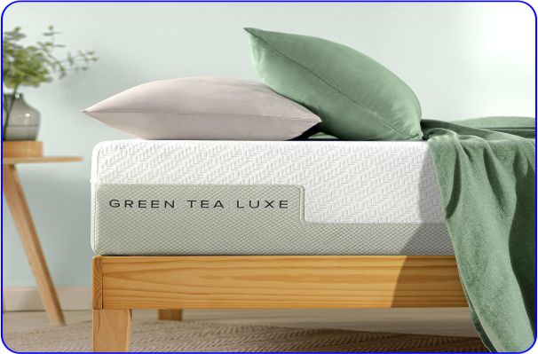 ZINUS 12 Inch Green Tea Luxe Memory Foam Mattress- 39% OFF